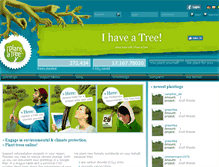 Tablet Screenshot of iplantatree.org